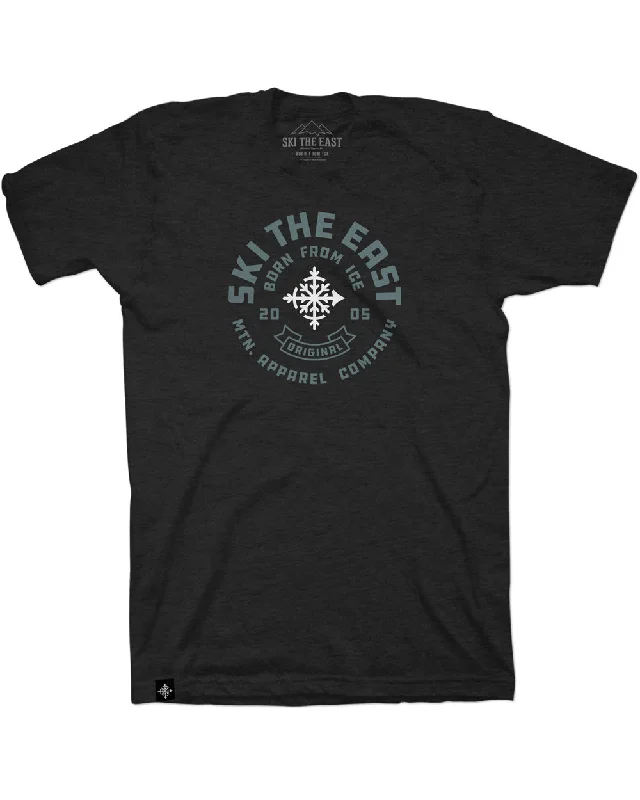 Rugged Luxe Casual Attire Icon Tee - Vintage Black
