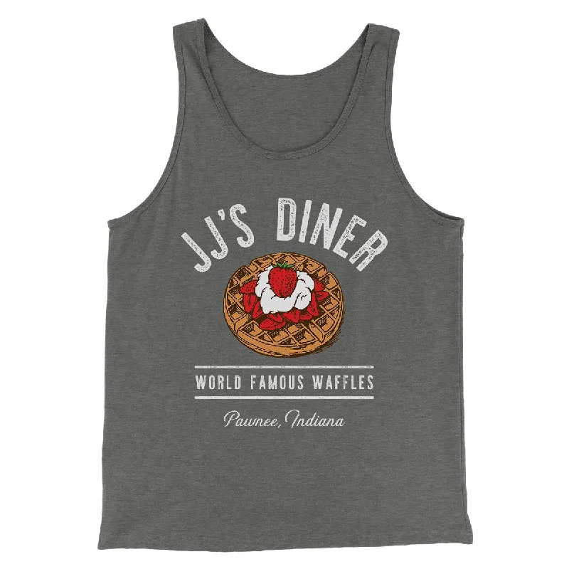 Polished Minimal Relaxed Looks JJ's Diner Men/Unisex Tank Top