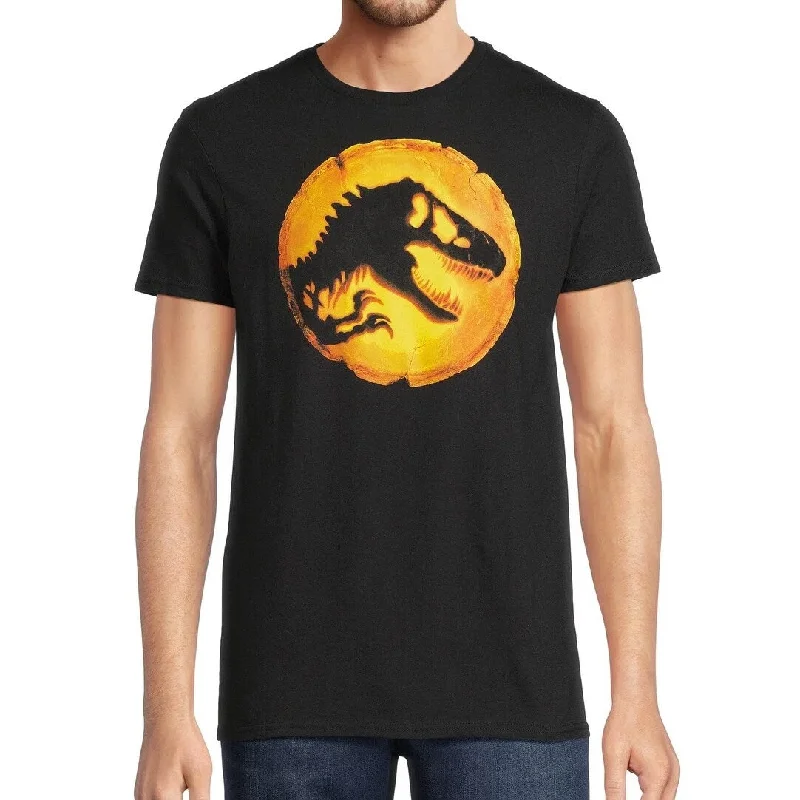 Minimal Rugged Sports Gear Jurassic World Men's Dominion Glowing Dinosaur Adult Short Sleeve Graphic Print T-Shirt Minimal Rugged Sports Gear Jurassic World Men's Dominion Glowing Dinosaur Adult Short Sleeve Graphic Print T-Shirt