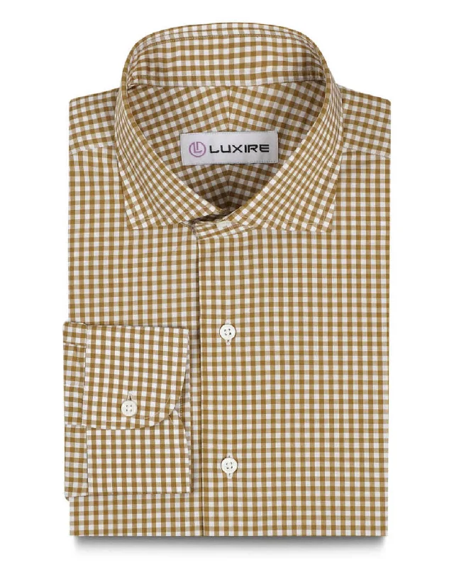 Classic Cool Everyday Jeans Light Brown Gingham