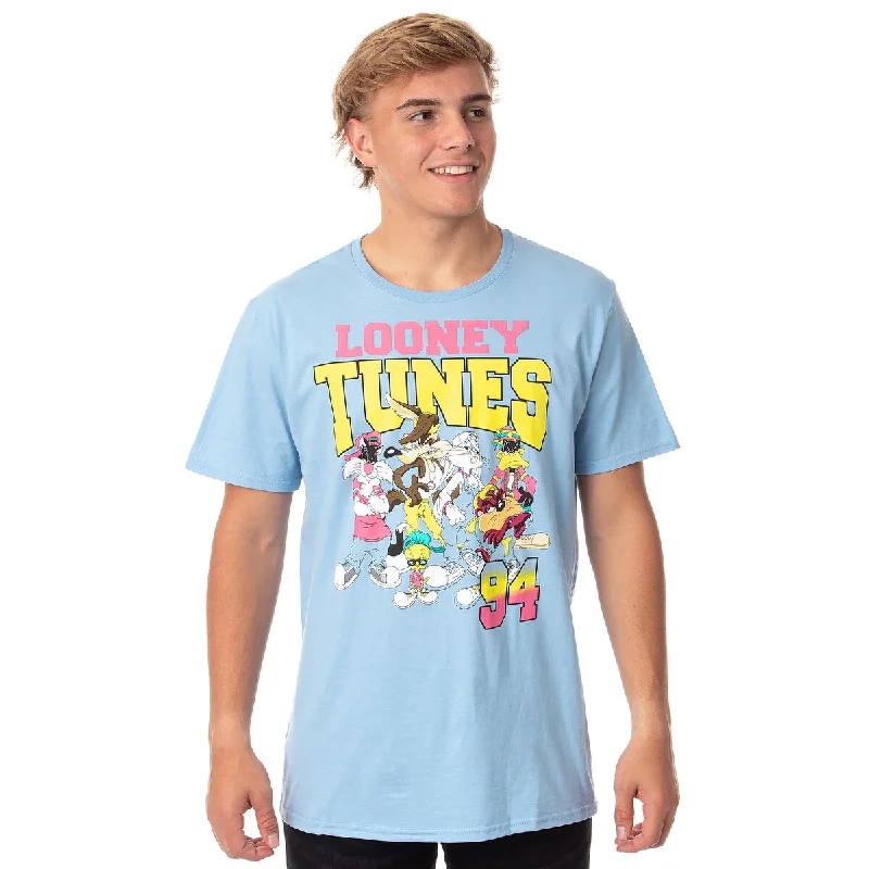 Vintage Street Lightweight Tops Looney Tunes Men's 90s Streetwear Characters Graphic Design T-Shirt Vintage Street Lightweight Tops Looney Tunes Men's 90s Streetwear Characters Graphic Design T-Shirt