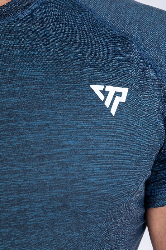Contemporary Rugged Simple Styles Marle DRY-FIT Tee - Deep Sea