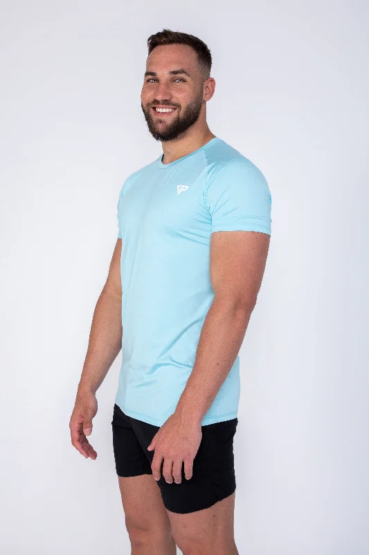 Minimal Timeless Easygoing Wardrobe Marle DRY-FIT Tee - Ice Blue