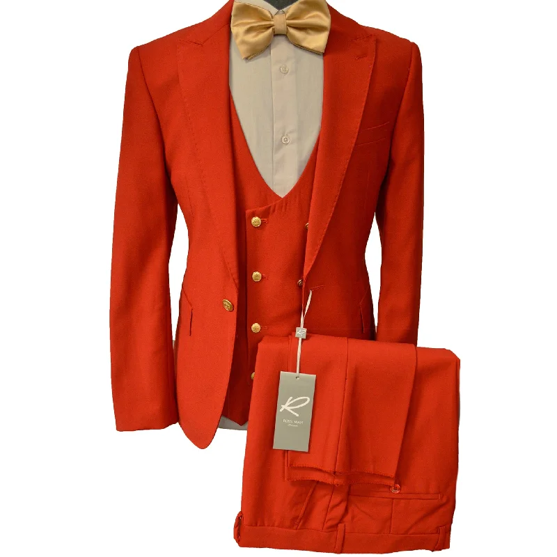 Chic Polished Relaxed Jackets MAX VESTED SUIT