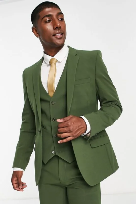 Vintage Cool Trendy Tees Men's Three Piece Suit Green, Wedding Suit, Dinner Suit, Party Suit, Groom Suits Vintage Cool Trendy Tees Men's Three Piece Suit Green, Wedding Suit, Dinner Suit, Party Suit, Groom Suits