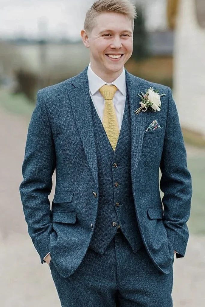 Retro Edge Urban Jackets men blue tweed suit beach wedding suit groom wear suit dinner suit prom suit for men groomsmen suit party wear suit gift for him Retro Edge Urban Jackets men blue tweed suit beach wedding suit groom wear suit dinner suit prom suit for men groomsmen suit party wear suit gift for him