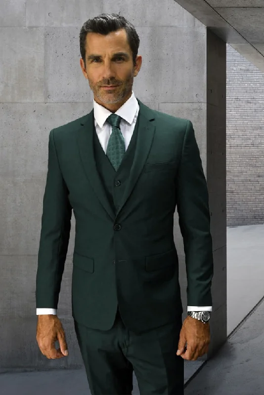 Sleek Classic Premium Clothing Men Olive Hunter Green 3 Piece Suit Slim Fit Formal Fashion Wedding Suit Party Wear Dinner Suit Bespoke for Men Sleek Classic Premium Clothing Men Olive Hunter Green 3 Piece Suit Slim Fit Formal Fashion Wedding Suit Party Wear Dinner Suit Bespoke for Men
