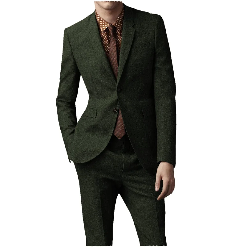 Timeless Rebel Casual Shirts Men's 2 Pieces Suit Casual Herringbone Tweed Notch Lapel Gent Tuxedos (Blazer+Pants) Timeless Rebel Casual Shirts Men's 2 Pieces Suit Casual Herringbone Tweed Notch Lapel Gent Tuxedos (Blazer+Pants)