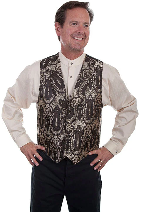 Timeless Urban Trendy Shoes Men's Scully Vest #RW283BRN