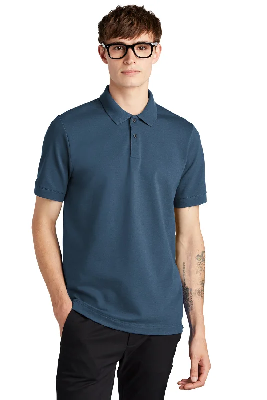 Retro Relaxed Relaxed T-shirts Mercer+Mettle Mens Moisture Wicking Short Sleeve Polo Shirt - Insignia Blue Retro Relaxed Relaxed T-shirts Mercer+Mettle Mens Moisture Wicking Short Sleeve Polo Shirt - Insignia Blue