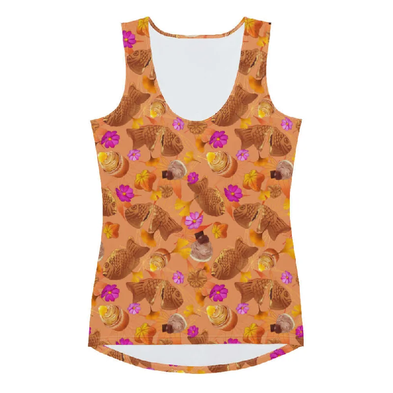 Polished Edge All-Weather Outfits Momiji Tank Top
