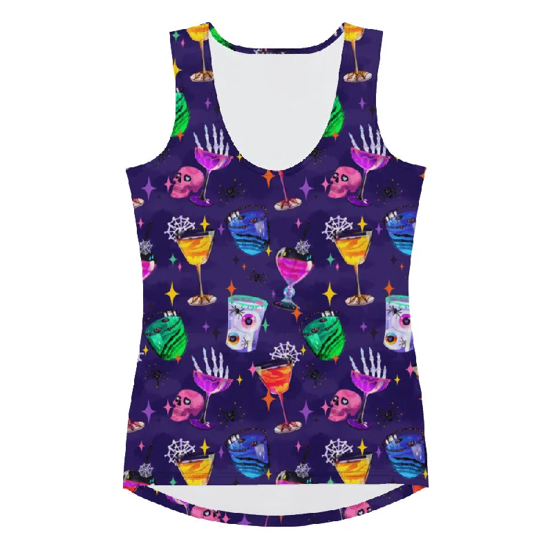 Sleek Classic Winter Outfits Monster Party Tank Top