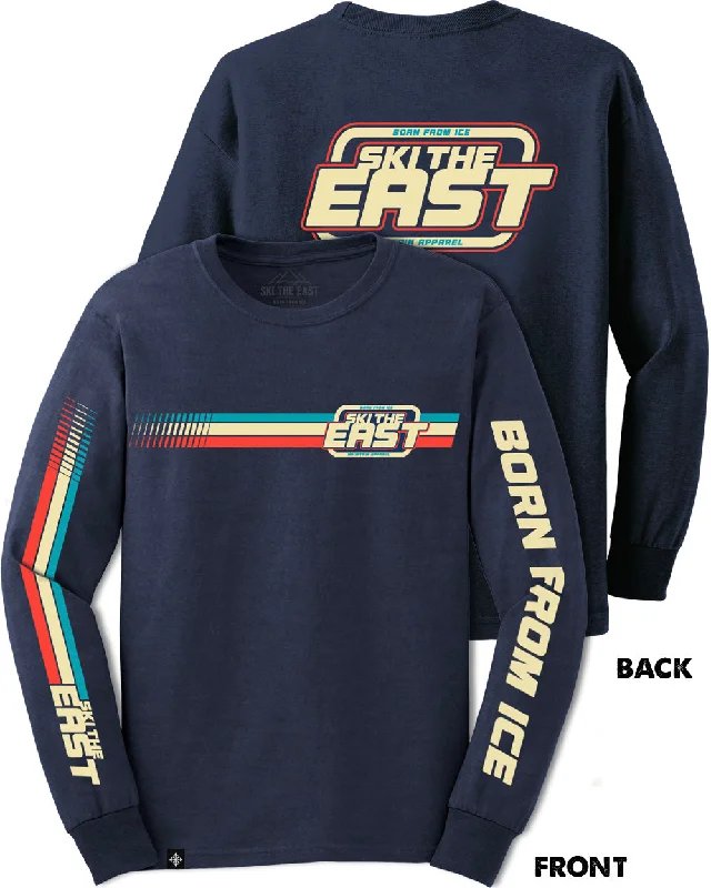 Urban Chic Modern Clothing Need For Speed Long Sleeve - Navy