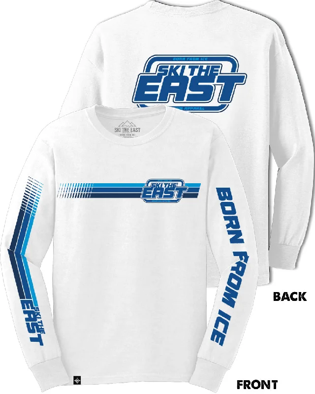 Sophisticated Modern Everyday Jeans Need For Speed Long Sleeve - Powder White