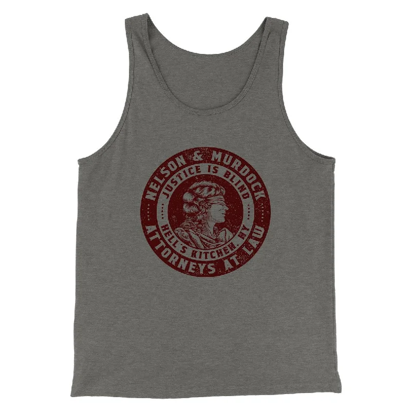 Timeless Urban Classic Apparel Nelson And Murdock Attorneys At Law Men/Unisex Tank Top