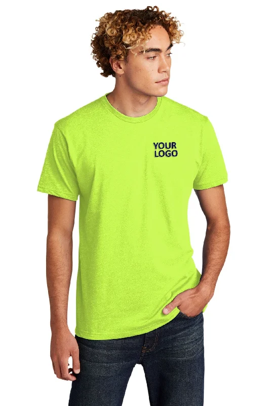 Relaxed Street Stylish Casuals Next Level Unisex CVC Customized T-Shirts, Neon Yellow Relaxed Street Stylish Casuals Next Level Unisex CVC Customized T-Shirts, Neon Yellow