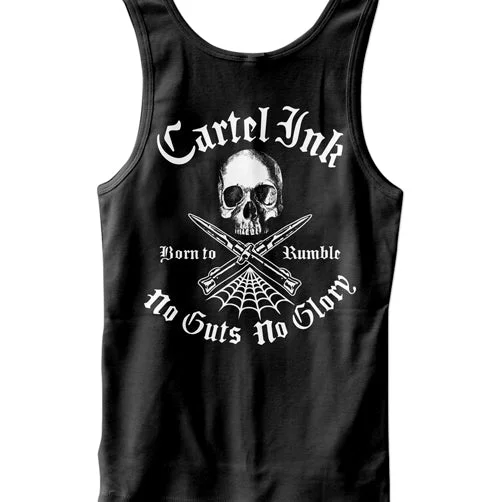Smart Minimal Urban Tees No Guts No Glory Men's Tank Top