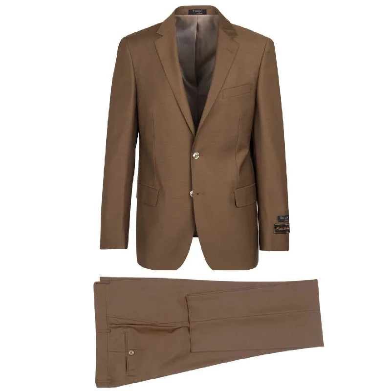 Smart Sleek Modern Clothing NOVELLO BY TIGLIO / TOBACCO