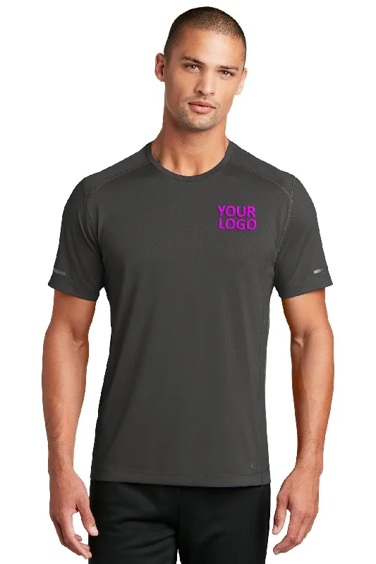 Contemporary Rugged Premium Wardrobe OGIO ENDURANCE Customized Level Mesh Tees, Tarmac Grey Contemporary Rugged Premium Wardrobe OGIO ENDURANCE Customized Level Mesh Tees, Tarmac Grey