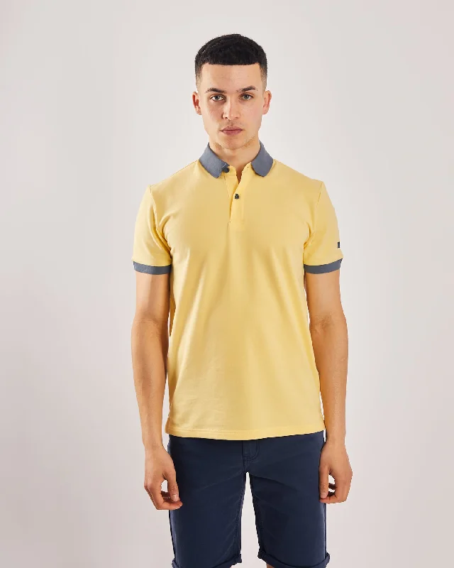 Polished Minimal Urban Outfits Hemsworth Polo Lemon Sorbet