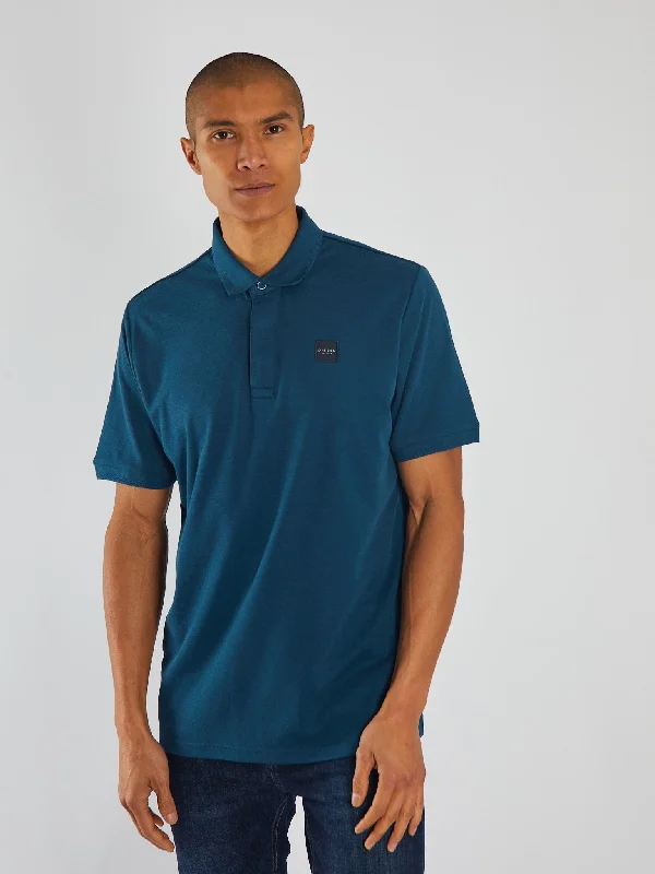 Urban Edge Cool Pieces Texas Polo Midnight Teal