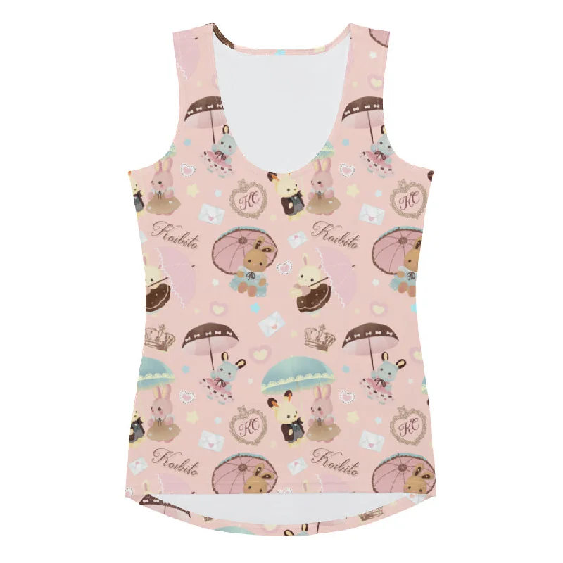 Timeless Minimal Fashion Jeans Parasol Bunny Tank Top