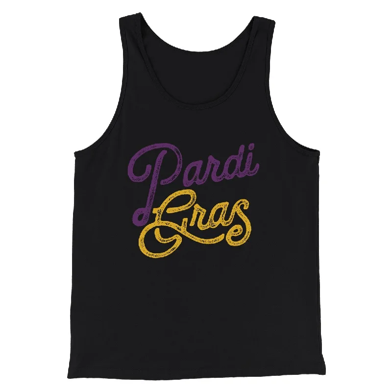 Sophisticated Rugged Stylish Jackets Pardi Gras Men/Unisex Tank Top