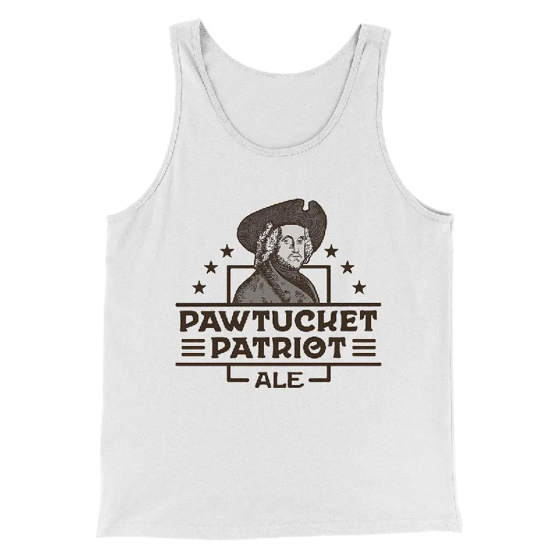 Vintage Cool Sleek Tops Pawtucket Patriot Ale Men/Unisex Tank Top
