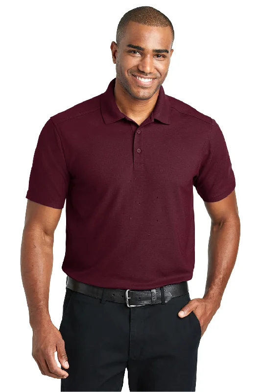 Minimal Luxe Sleek Designs Port Authority Mens EZPerformance Moisture Wicking Short Sleeve Polo Shirt - Maroon Minimal Luxe Sleek Designs Port Authority Mens EZPerformance Moisture Wicking Short Sleeve Polo Shirt - Maroon