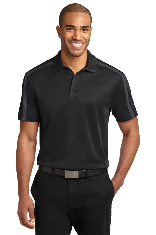 Retro Street Fashion Pants Port Authority Mens Silk Touch Performance Moisture Wicking Short Sleeve Polo Shirt - Black/Steel Grey Retro Street Fashion Pants Port Authority Mens Silk Touch Performance Moisture Wicking Short Sleeve Polo Shirt - Black/Steel Grey