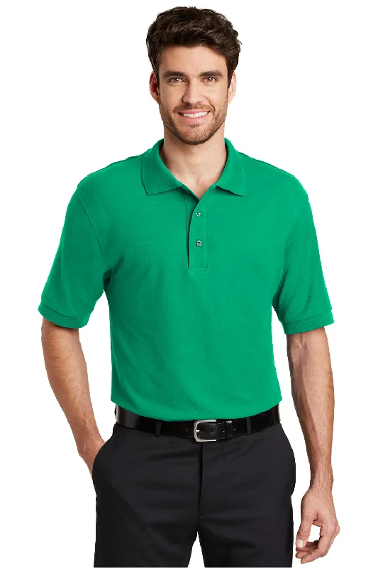 Modern Cool Everyday Jeans Port Authority Mens Silk Touch Wrinkle Resistant Short Sleeve Polo Shirt - Court Green - Closeout Modern Cool Everyday Jeans Port Authority Mens Silk Touch Wrinkle Resistant Short Sleeve Polo Shirt - Court Green - Closeout