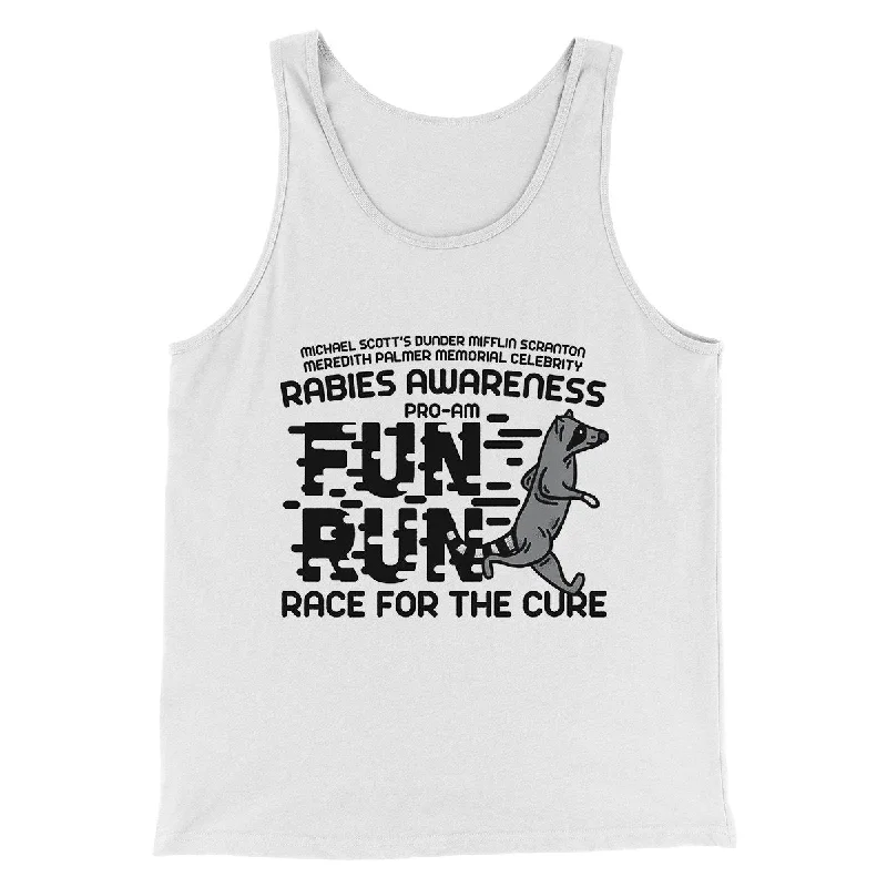 Sophisticated Modern Denim Looks Rabies Awareness Fun Run Men/Unisex Tank Top
