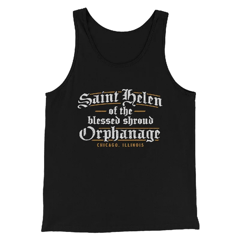 Urban Chic Designer Casuals Saint Helen Of The Blessed Shroud Orphanage Funny Movie Men/Unisex Tank Top Urban Chic Designer Casuals Saint Helen Of The Blessed Shroud Orphanage Funny Movie Men/Unisex Tank Top