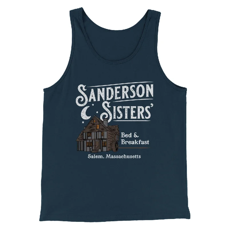 Vintage Luxe Timeless Wardrobe Sanderson Sisters' Bed & Breakfast Funny Movie Men/Unisex Tank Top