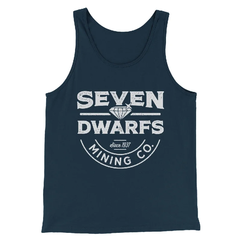 Modern Cool Modern Outfit Seven Dwarfs Mining Co. Men/Unisex Tank Top