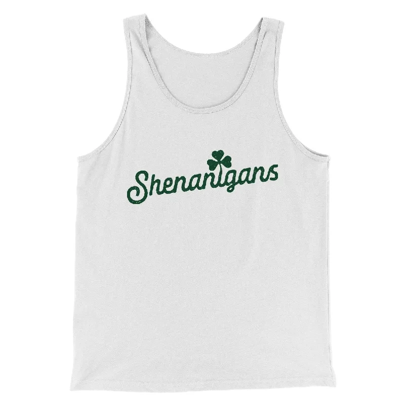 Minimal Timeless Casual Jackets Shenanigans Men/Unisex Tank Top