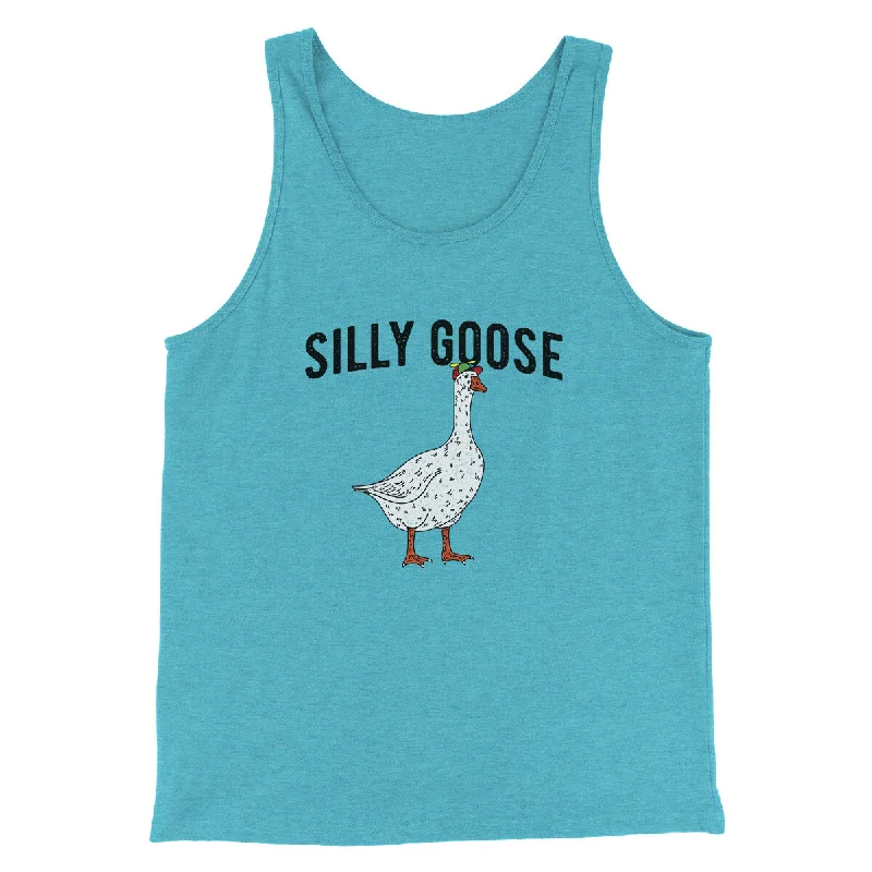 Retro Casual Urban Gear Silly Goose Men/Unisex Tank Top