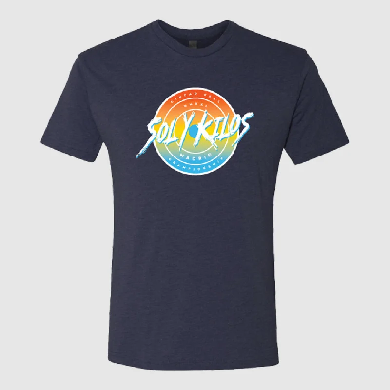 Urban Cool Simple Styles Sol y Kilos T-Shirt (MAD-Vintage Navy)