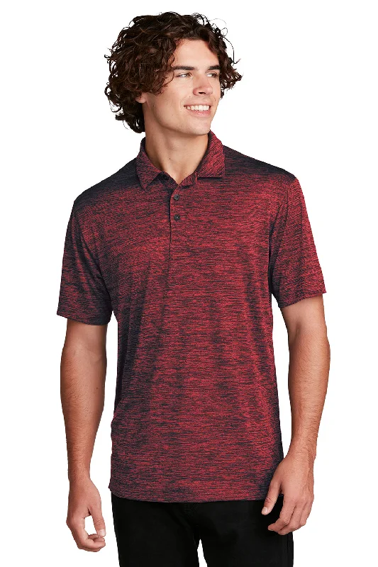 Street Rebel Urban Jackets Sport-Tek Mens Electric Heather Moisture Wicking Short Sleeve Polo Shirt - Deep Red/Black Electric Street Rebel Urban Jackets Sport-Tek Mens Electric Heather Moisture Wicking Short Sleeve Polo Shirt - Deep Red/Black Electric
