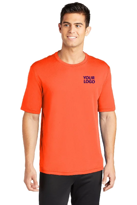 Casual Sleek Casual Outerwear Sport-Tek PosiCharge Customized Competitor Tee's, Neon Orange Casual Sleek Casual Outerwear Sport-Tek PosiCharge Customized Competitor Tee's, Neon Orange
