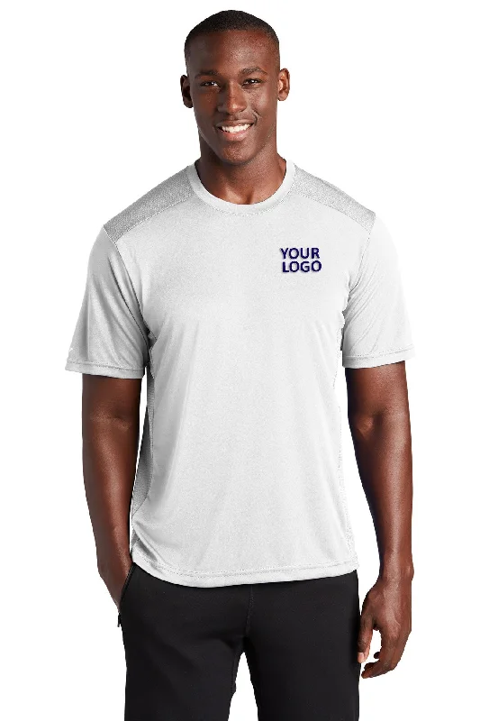 Polished Rugged Comfort Clothes Sport-Tek PosiCharge Custom Elevate Tee's, White