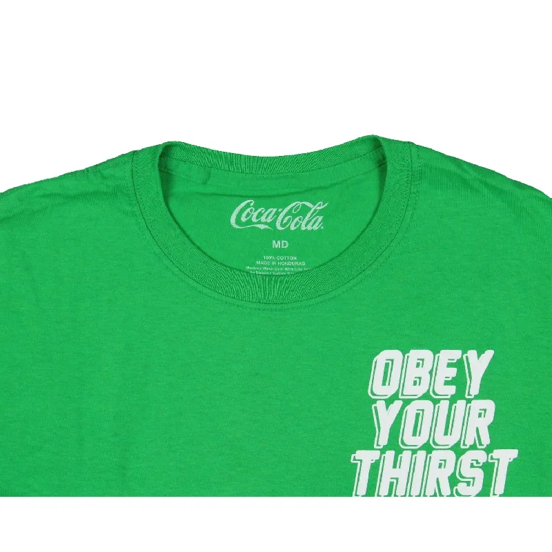 Retro Edge Everyday Look Sprite Mens' Obey Your Thirst Lemon-Lime Logo Graphic Print T-Shirt Retro Edge Everyday Look Sprite Mens' Obey Your Thirst Lemon-Lime Logo Graphic Print T-Shirt