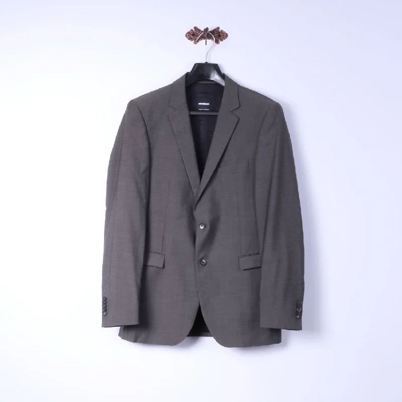 Chic Heritage Trendy Look Strellson Men 94 36 S Blazer Grey Wool Rick James Premium Single Breasted Jacket Chic Heritage Trendy Look Strellson Men 94 36 S Blazer Grey Wool Rick James Premium Single Breasted Jacket