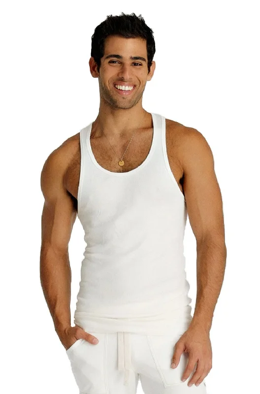 Chic Heritage Soft Fabrics Sustain Tank Top (White)