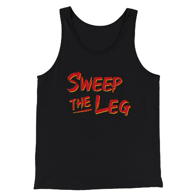 Minimal Timeless Elegant Outfits Sweep The Leg Funny Movie Men/Unisex Tank Top
