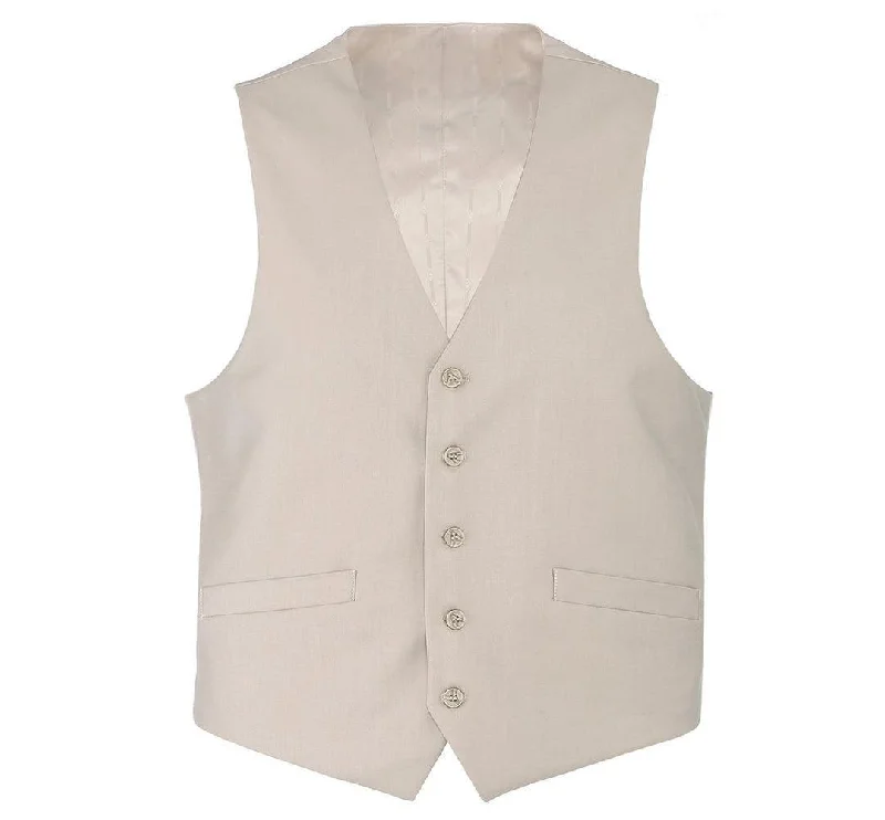 Modern Rebel Warm Jackets Tan Suit Separates Vest