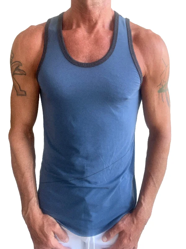 Urban Luxe Fashion Bottoms The Perfect Tank (Denim Blue)
