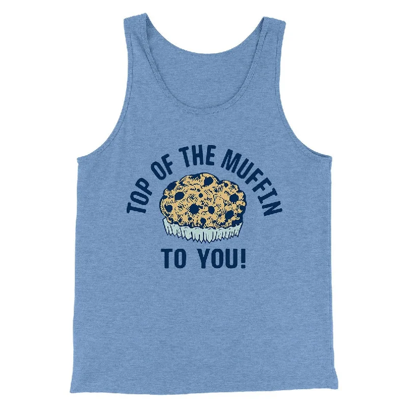 Street Minimal Casual Trousers Top of the Muffin to You! Men/Unisex Tank
