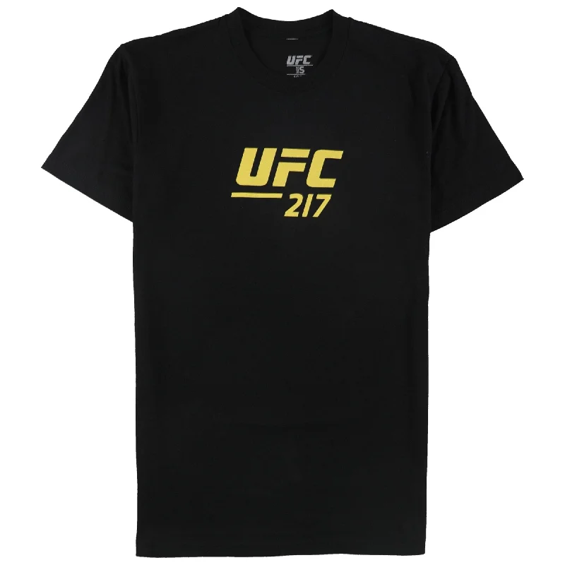 Timeless Chic Everyday Apparel UFC Mens 217 Nov 4 New York Graphic T-Shirt, Black, Small