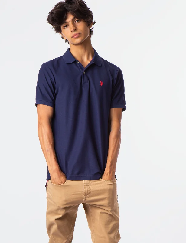 Retro Street Comfortable Fits ULTIMATE PIQUE SOLID POLO SHIRT